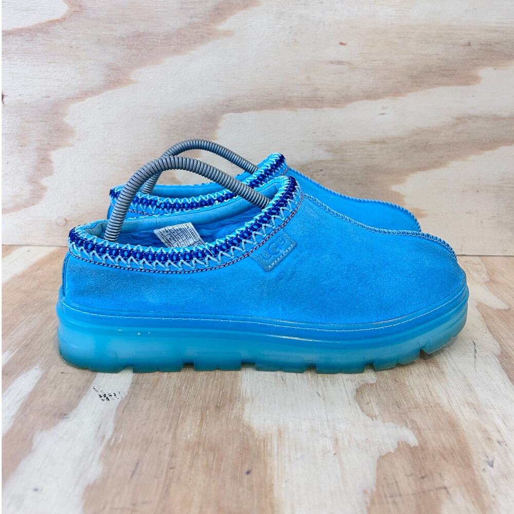 UGG - Tasman Clear - Clog Slippers - Blue - Women's - 10 - S/N 1142433
